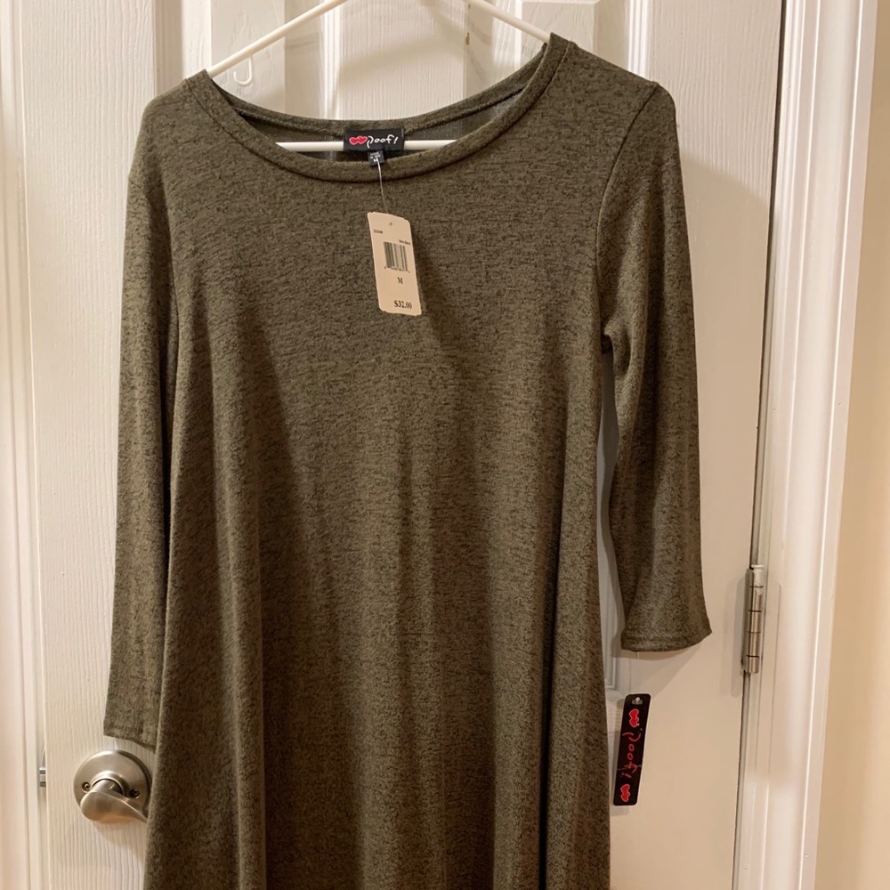 Dress or top green ghost good with leggings jeans.